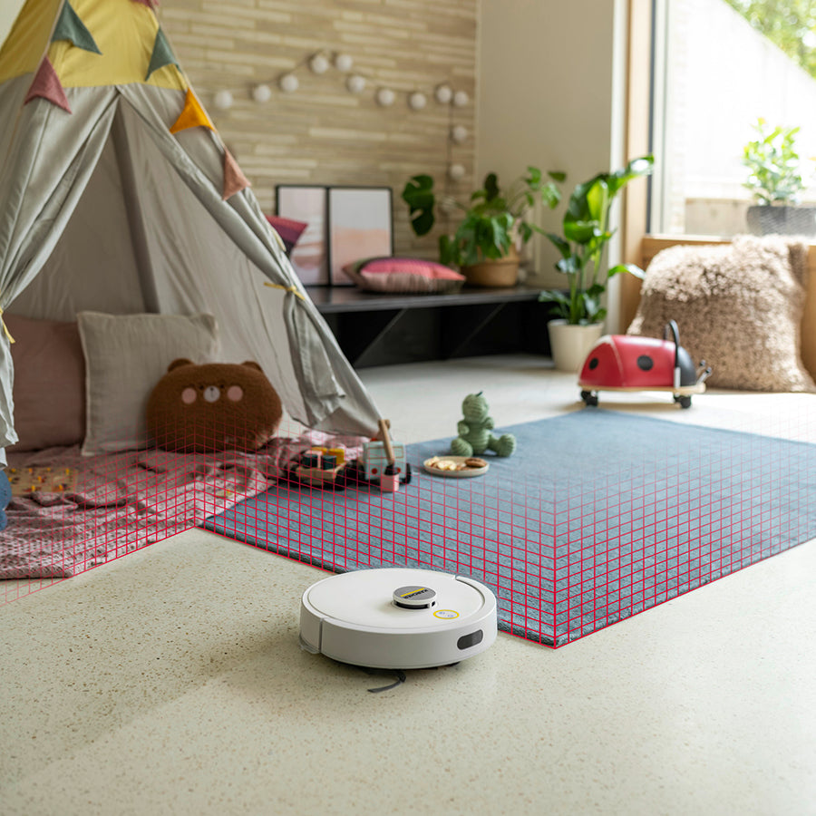 Robot vacuum cleaner with wiping function RVC 3