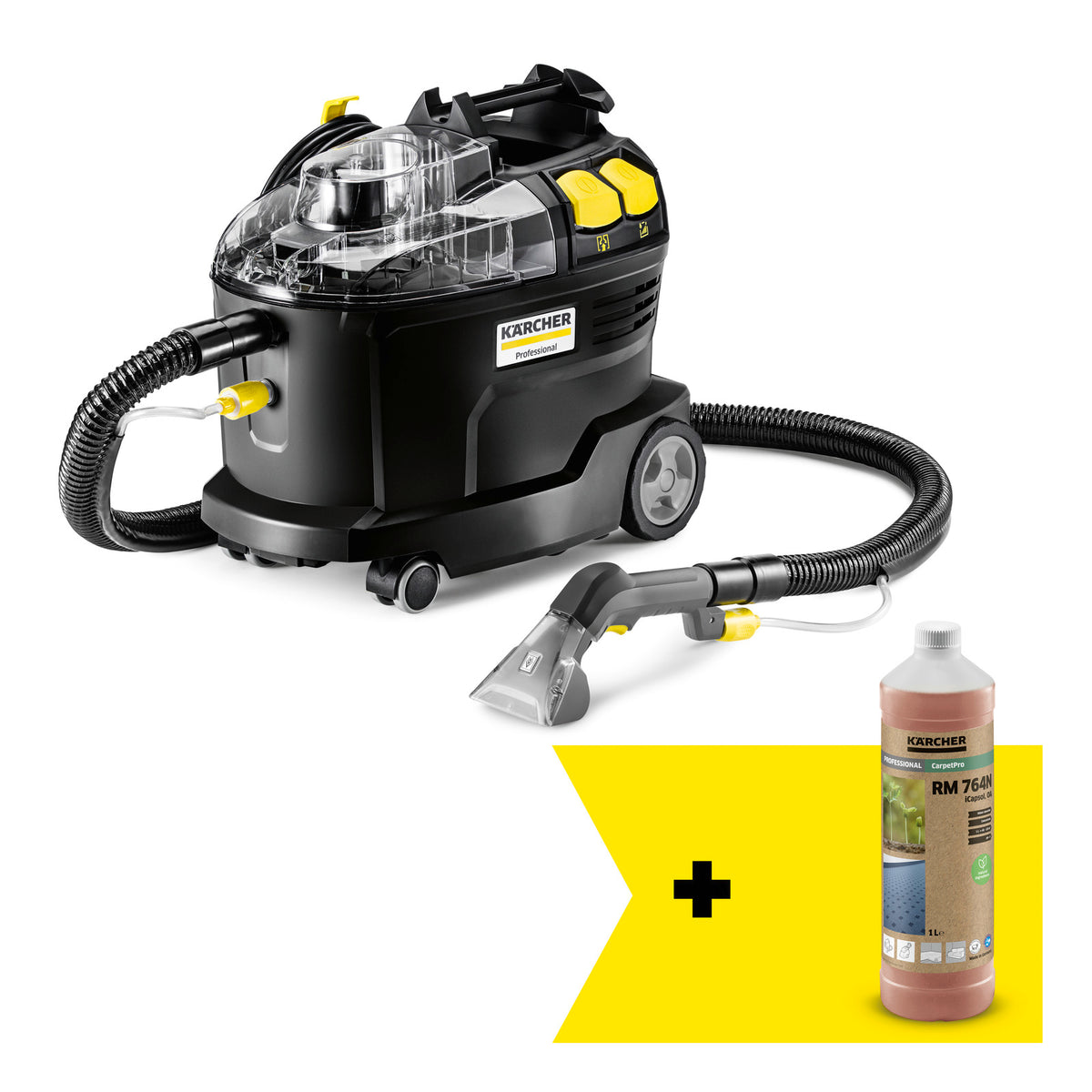 Professional Spray-Extraction Cleaner PUZZI 8/1 Go!Further